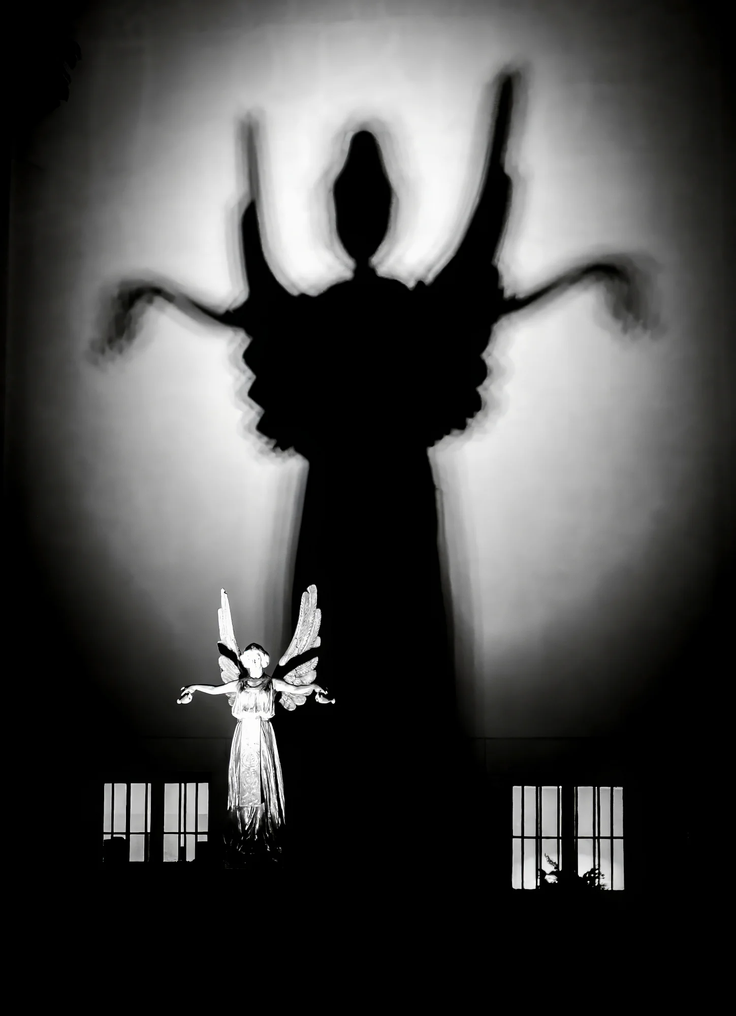 Summoned Angel, fine-art photograph by Robert Meyers-Lussier
